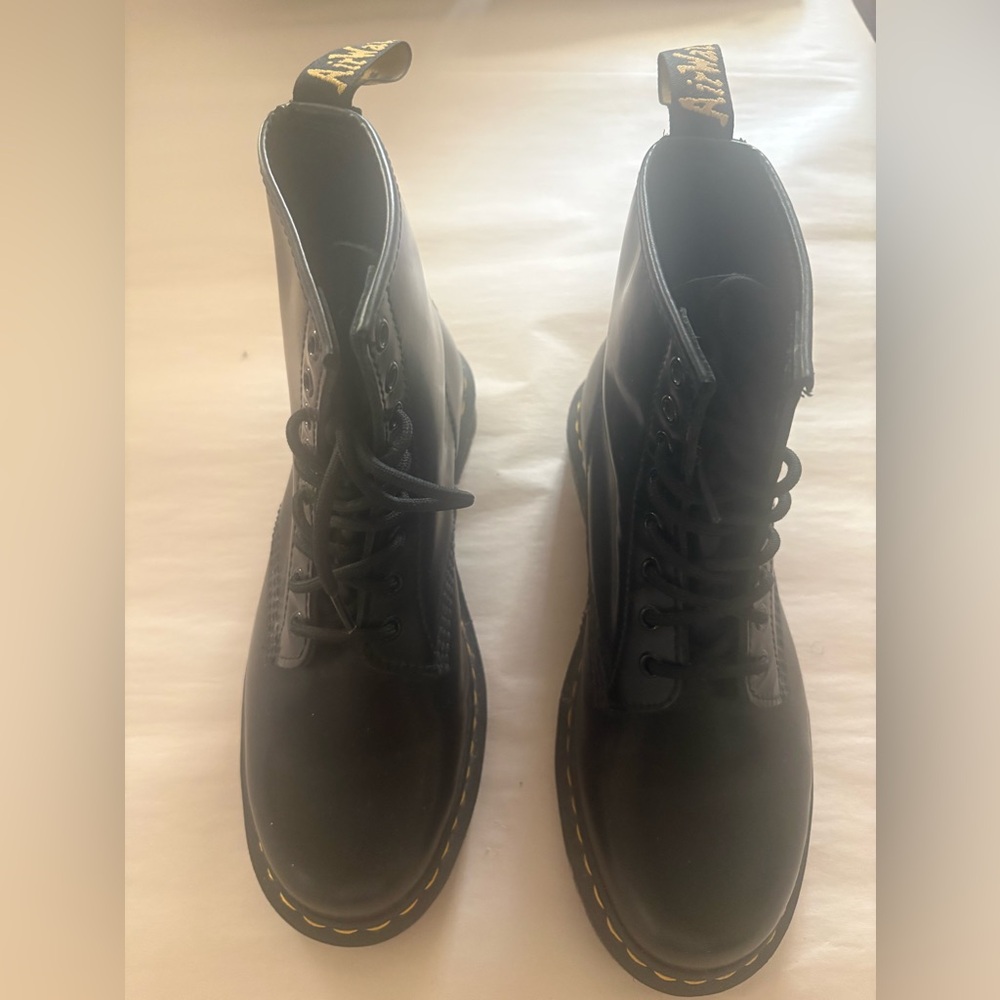 Dr. Martens Black Lace-Up Boots